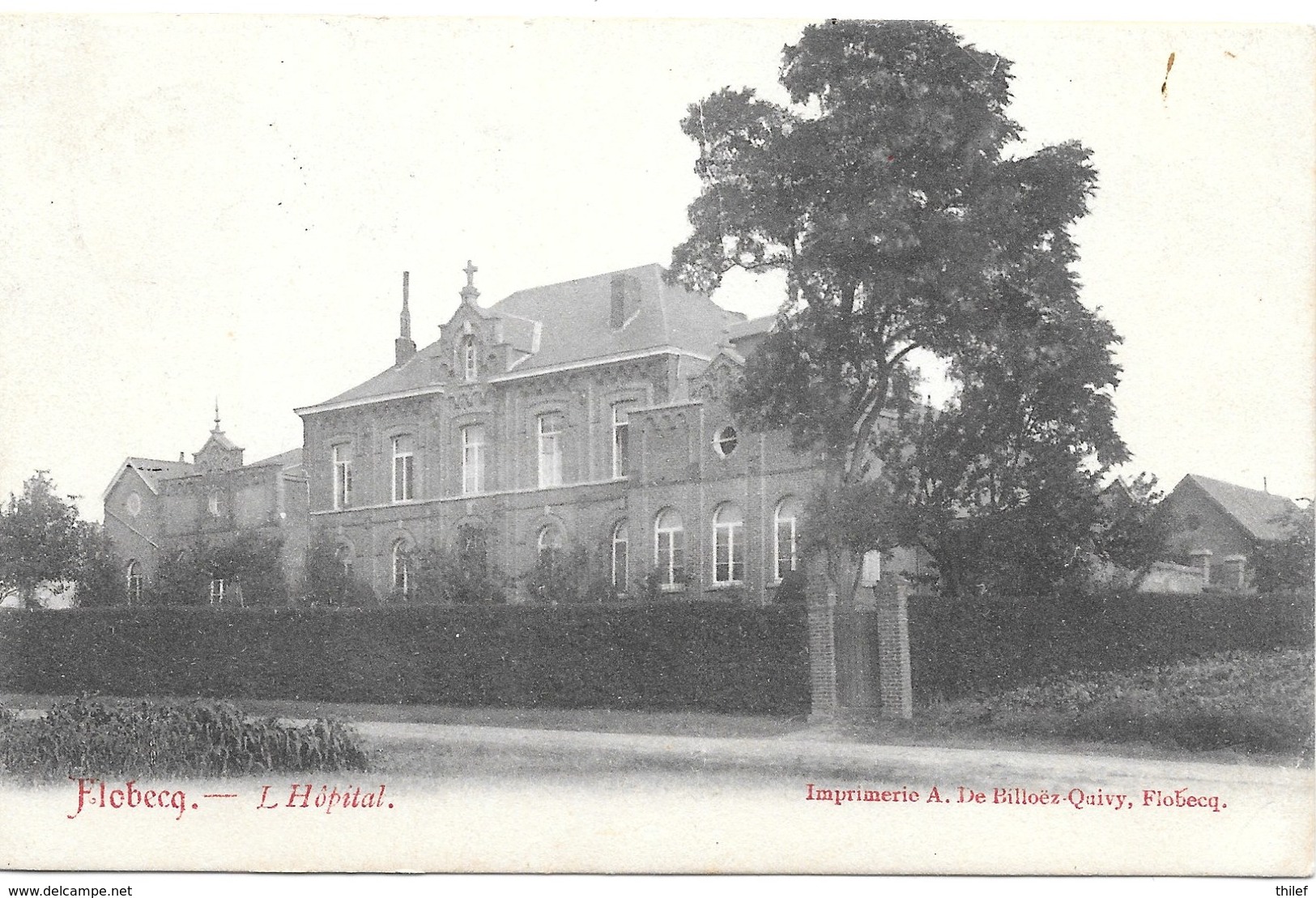 Flobecq NA16: L'Hôpital 1910 - Flobecq - Vloesberg