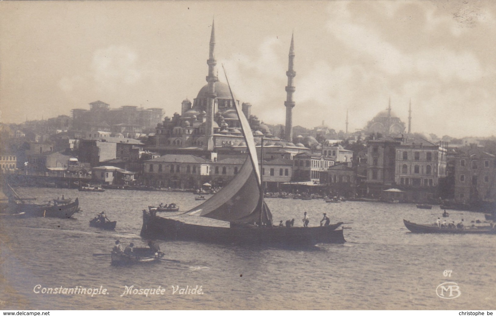 Constantinople, Mosquée Validé (pk56135) - Turquia