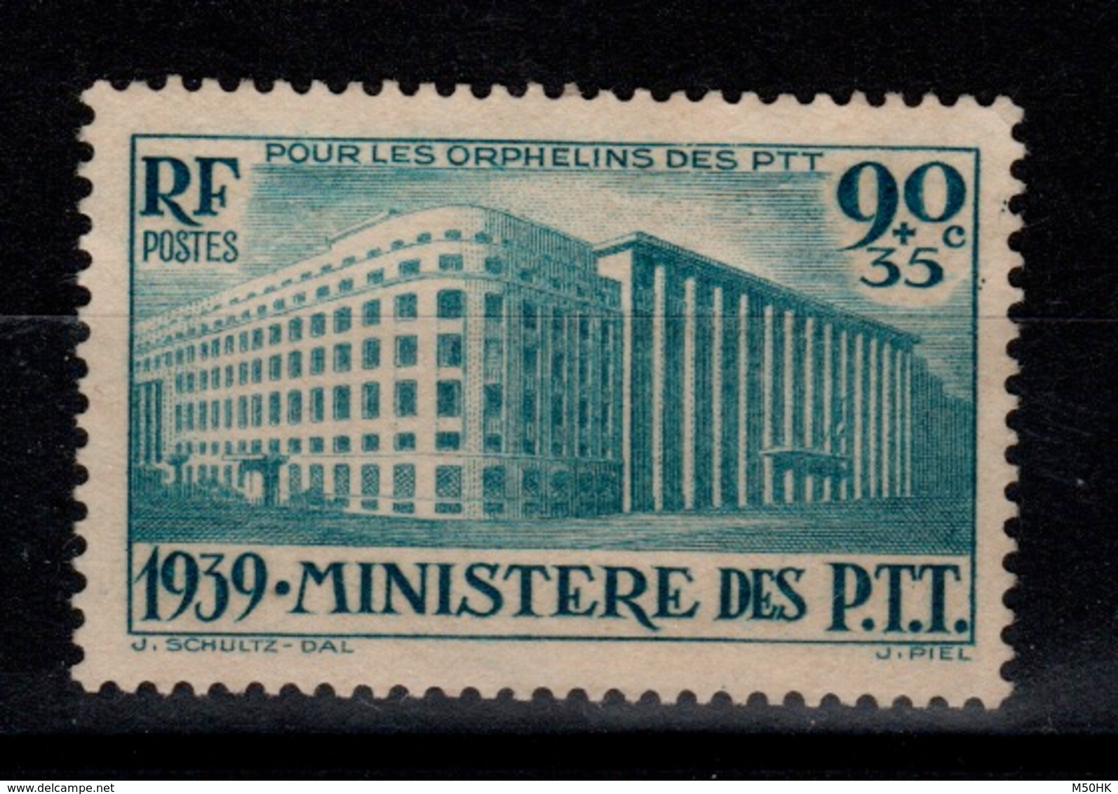 YV 424 NSG (*) Ministere Des PTT Cote 22 Euros - Unused Stamps