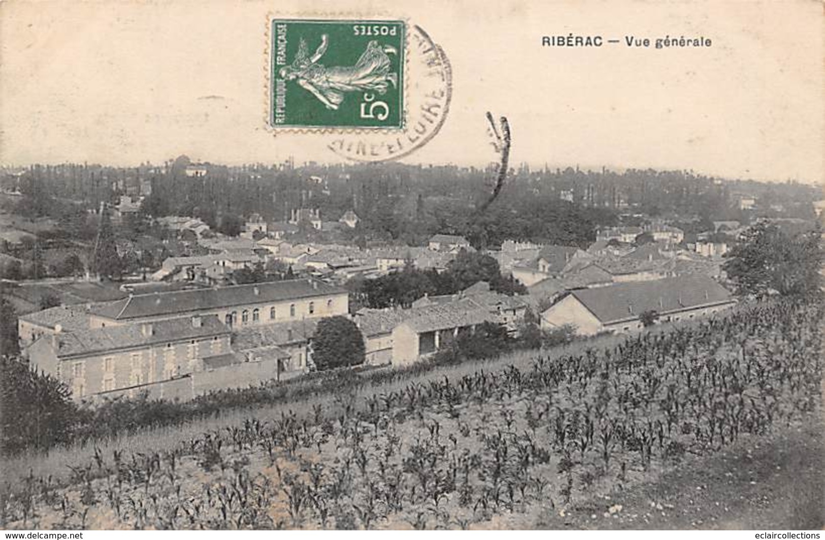 Ribérac        24          Vue Générale         (voir Scan) - Riberac