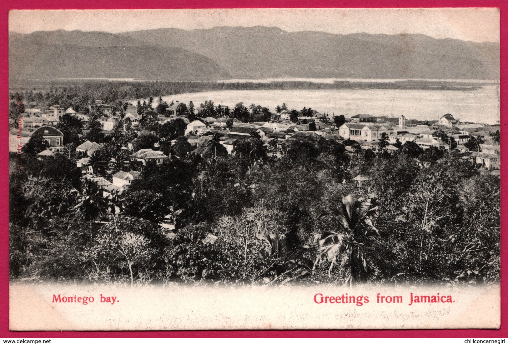 Montego Bay - Greetings From Jamaica - Jamaique - Plage - Mer - Vue Générale - Jamaïque