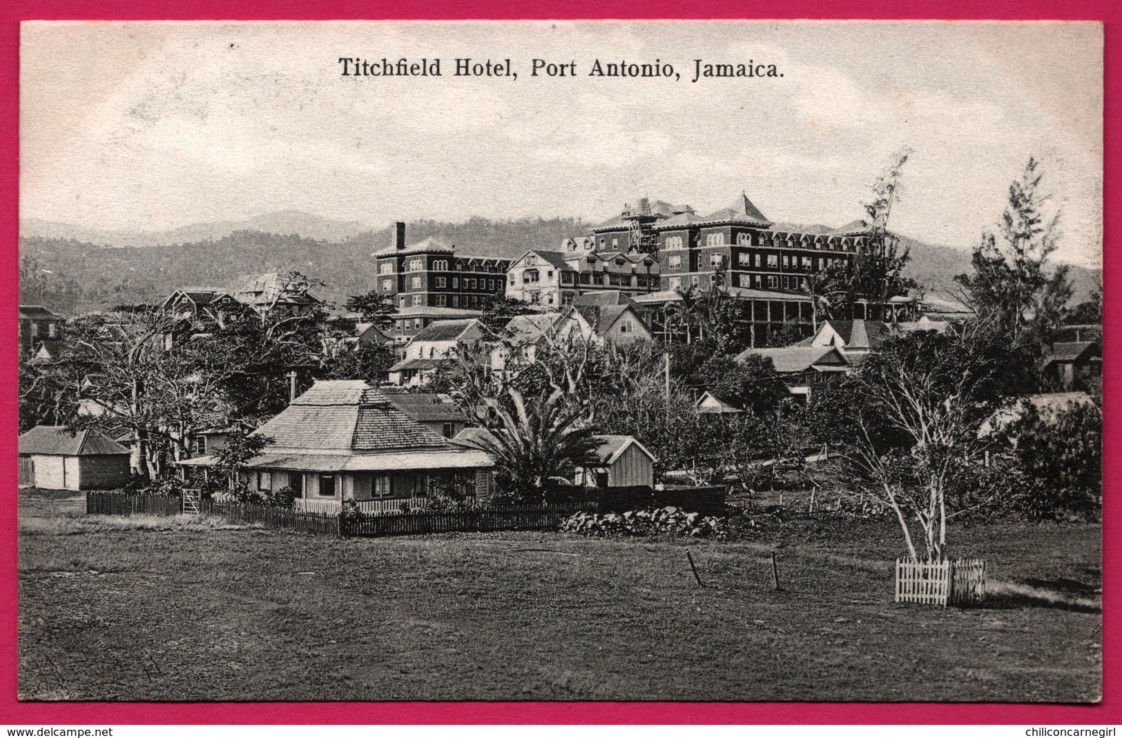 Jamaica - Jamaique - Tichfield Hotel - Port Antonio - Photo H. S. DUPERLY - Jamaïque