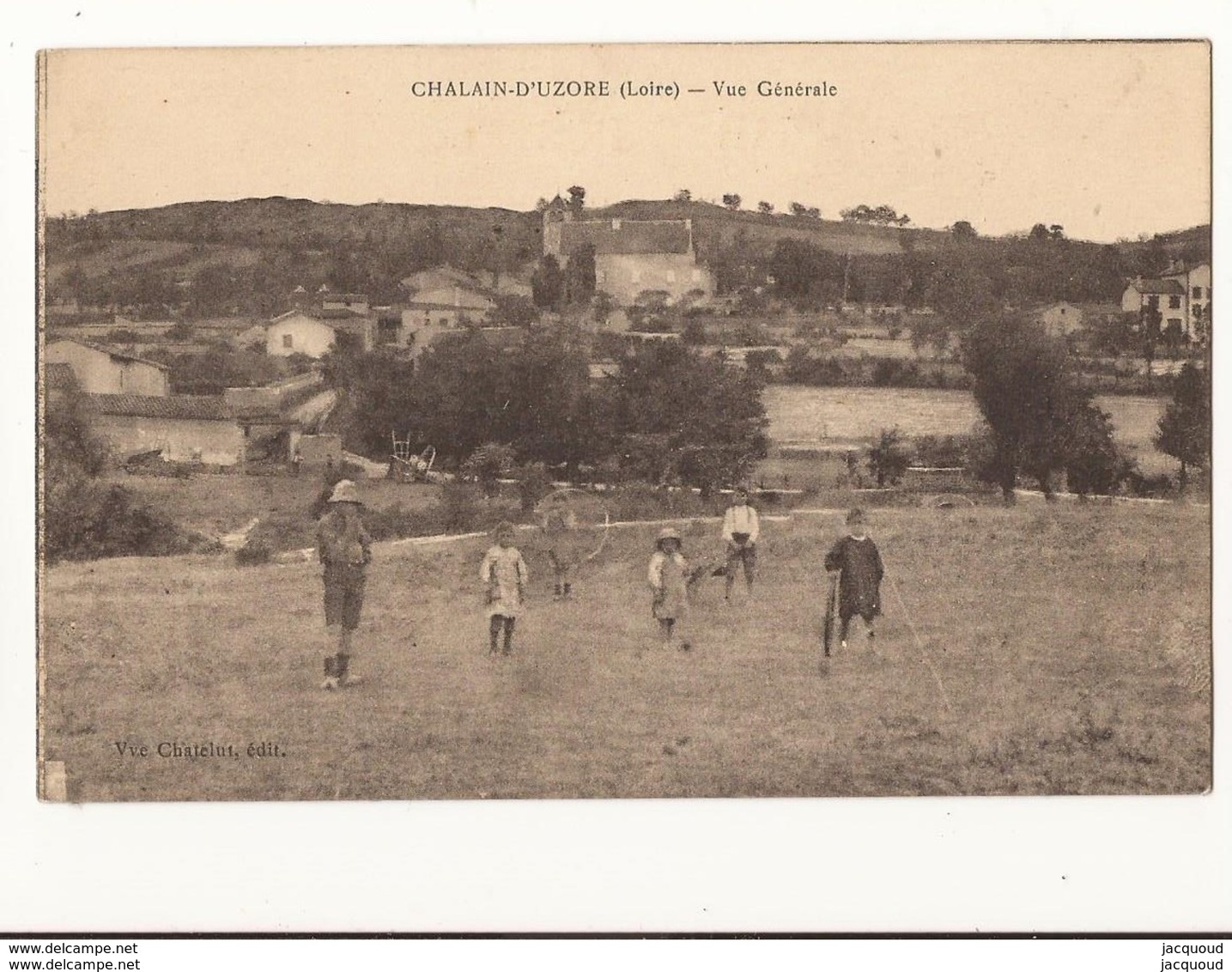 Loire Chalain D'uzore Vue Générale - Autres & Non Classés