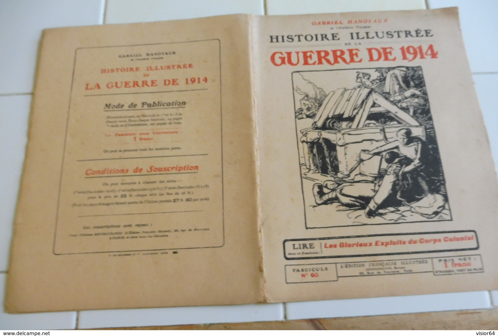 60-Histoire Illustrée Guerre 1914- Montmédy Haut- Charleville Mézières Revin Fumay Monthermé Spincourt Aiglemont-Longwy - Français