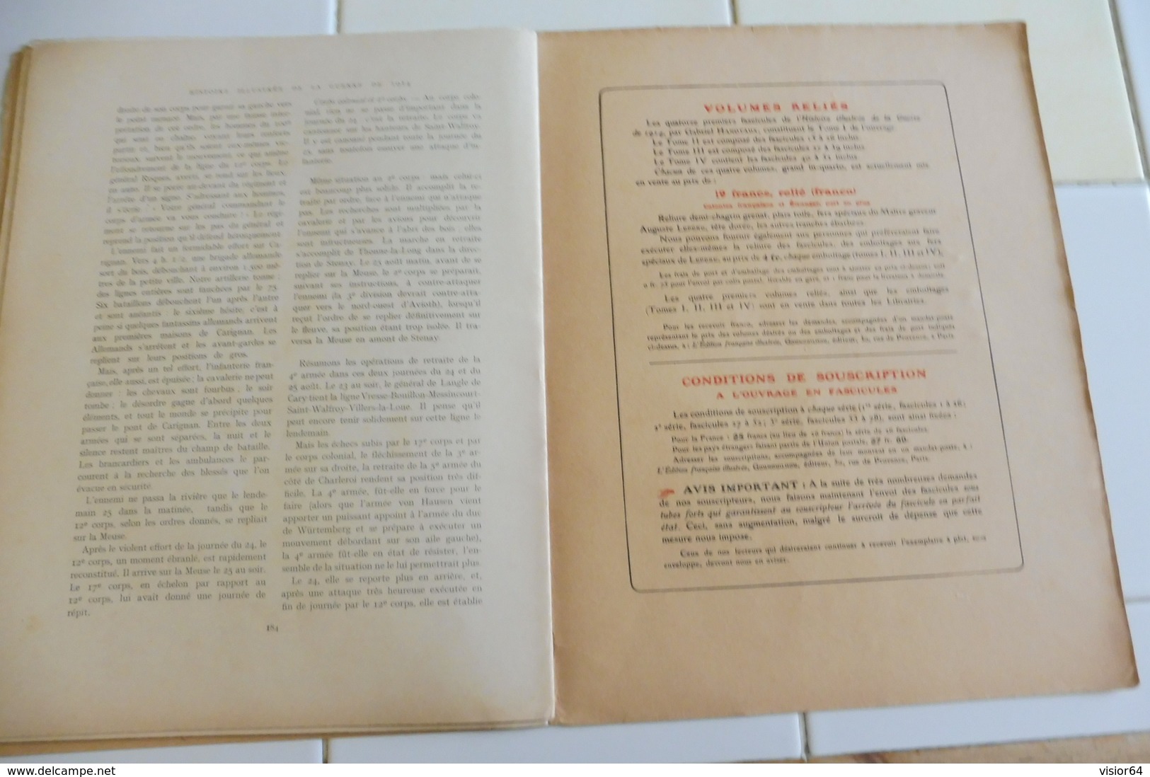 60-Histoire Illustrée guerre 1914- Montmédy Haut- Charleville Mézières Revin Fumay Monthermé Spincourt Aiglemont-Longwy