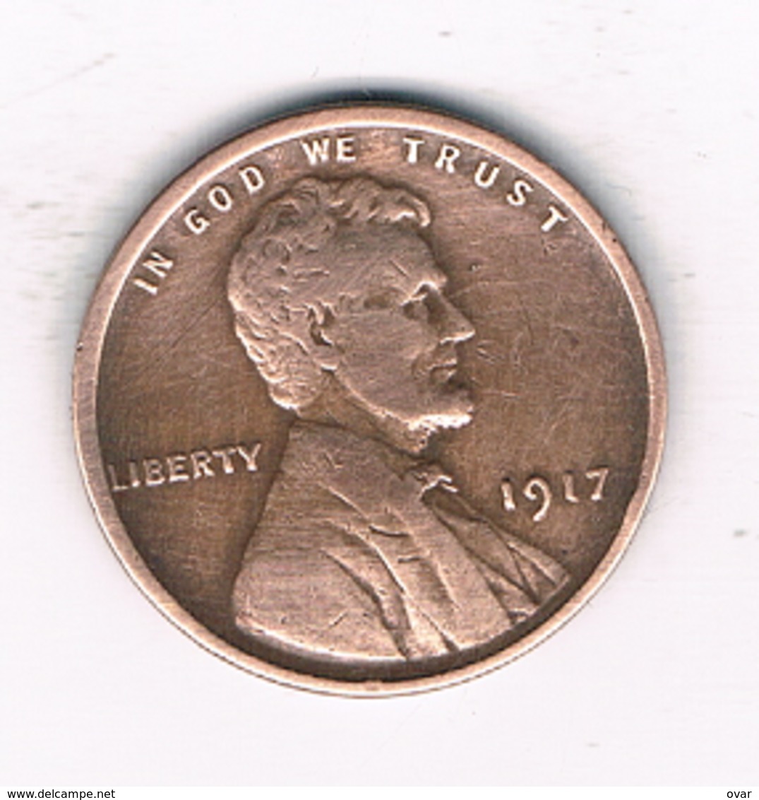 ONE CENT 1917  USA /1083/ - 1909-1958: Lincoln, Wheat Ears Reverse