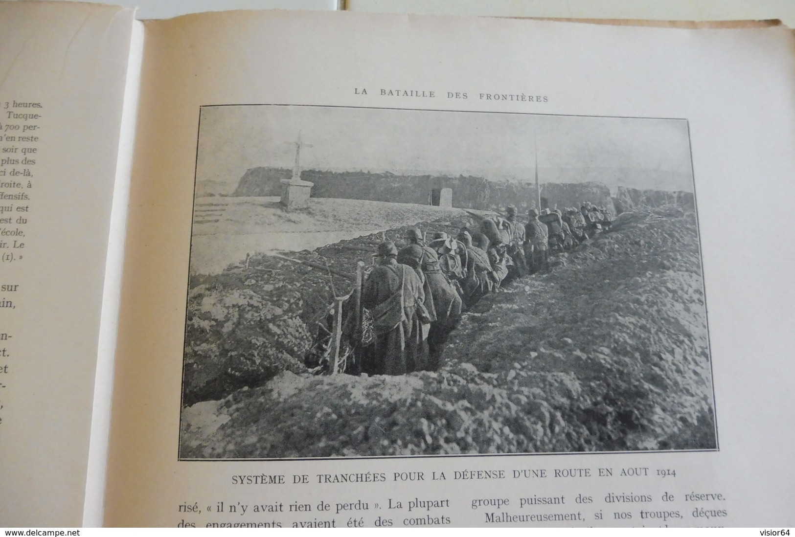 59-Histoire Illustrée guerre 1914- Houplons ,Collège St Joseph Virton Ethe Longwuy-Bas Vauban Cons La Grandville Chiers