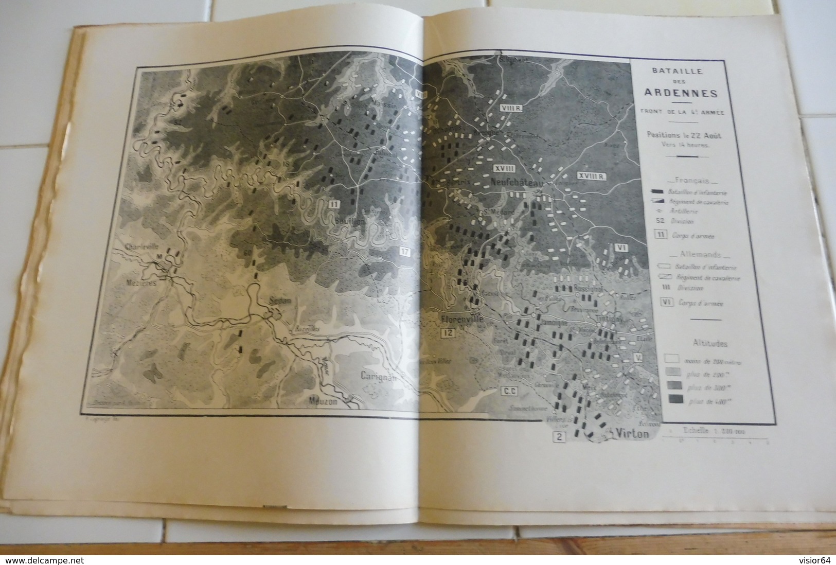 57-Histoire Illustrée guerre 1914-Belgique Ardennes Longuyon bombardé-Ruines Virton, Orval Saint Hubert Vresse Bouillon