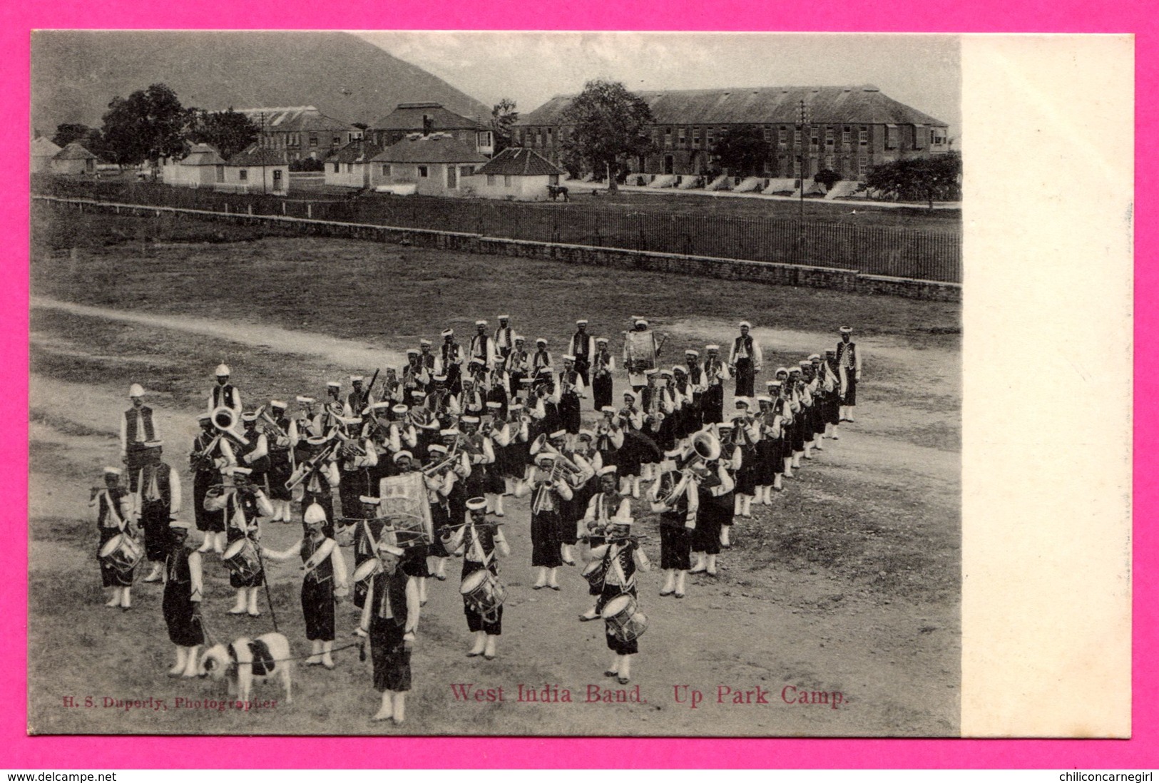 Jamaica - Jamaique - West India Band. - Up Park Camp - Fanfare - Parade - Défilé - Instrument De Musique - DUPERLY - Jamaïque