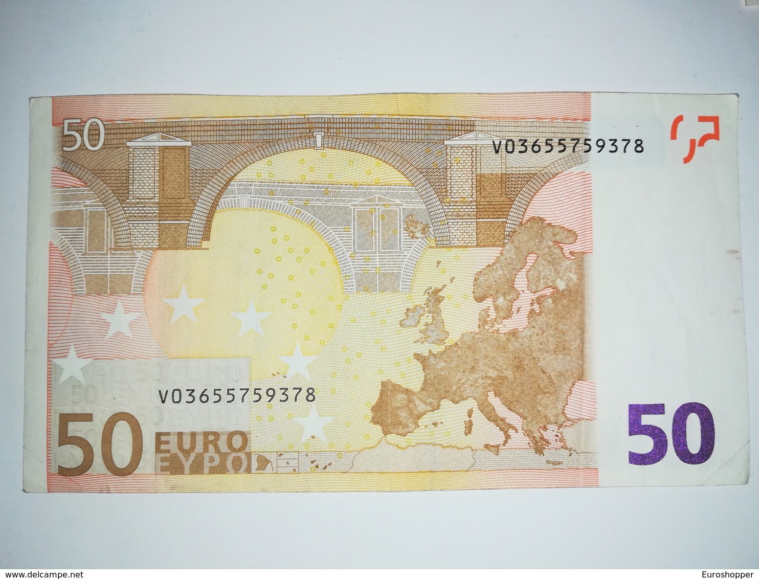 EURO - SPAIN 50 EURO (V) M004 Sign DUISENBERG - 50 Euro