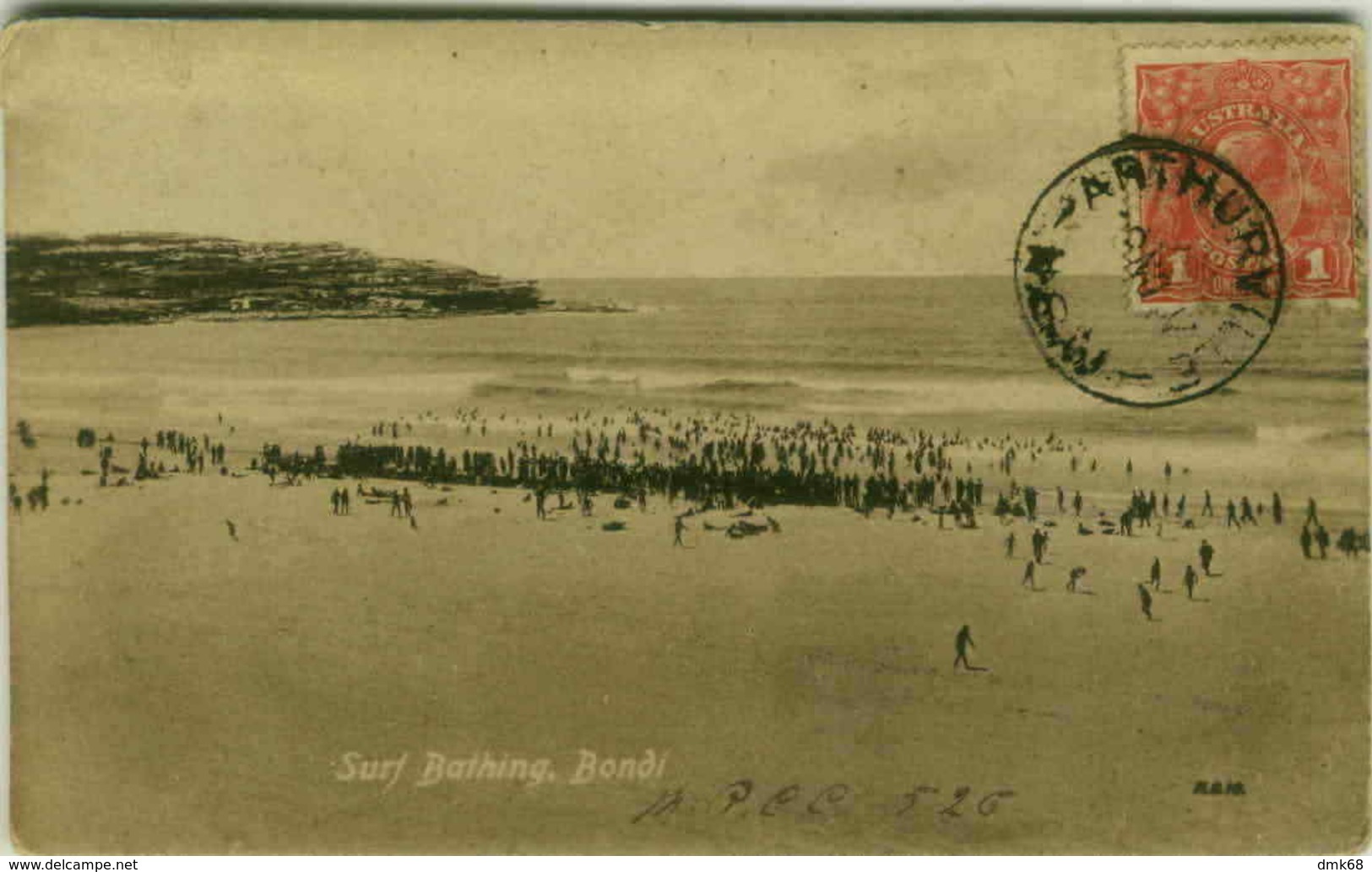 AUSTRALIA - SURF BATHING BONDI BY BALENTINE & SONS - 1917 - STAMP (BG2183) - Autres & Non Classés