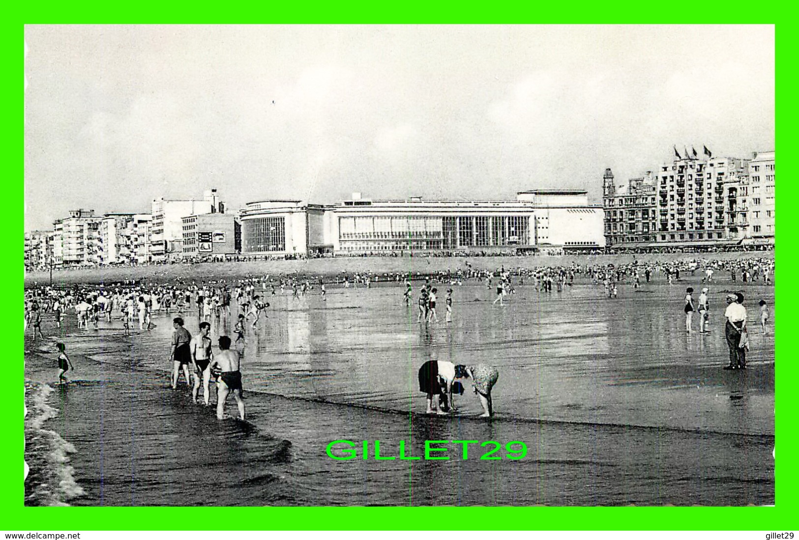 OSTENDE, BELGIQUE - LA PLAGE - HET STRAND - NELS - ERN. THILL - - Oostende