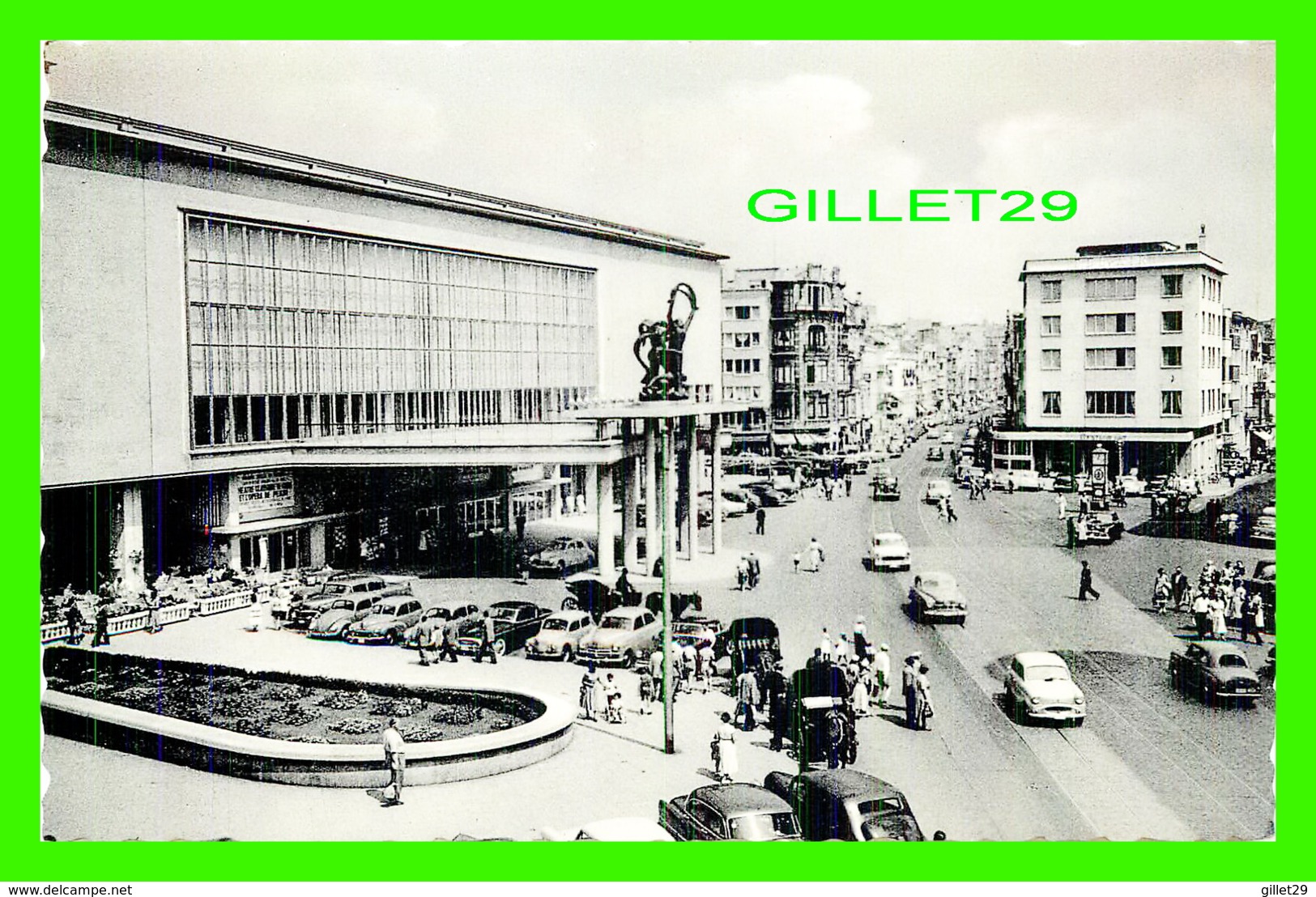 OSTENDE, BELGIQUE - VUE TRÈS ANIMÉE DE L'HÔTEL IMPÉRIAL - NELS - ERN. THILL - - Oostende