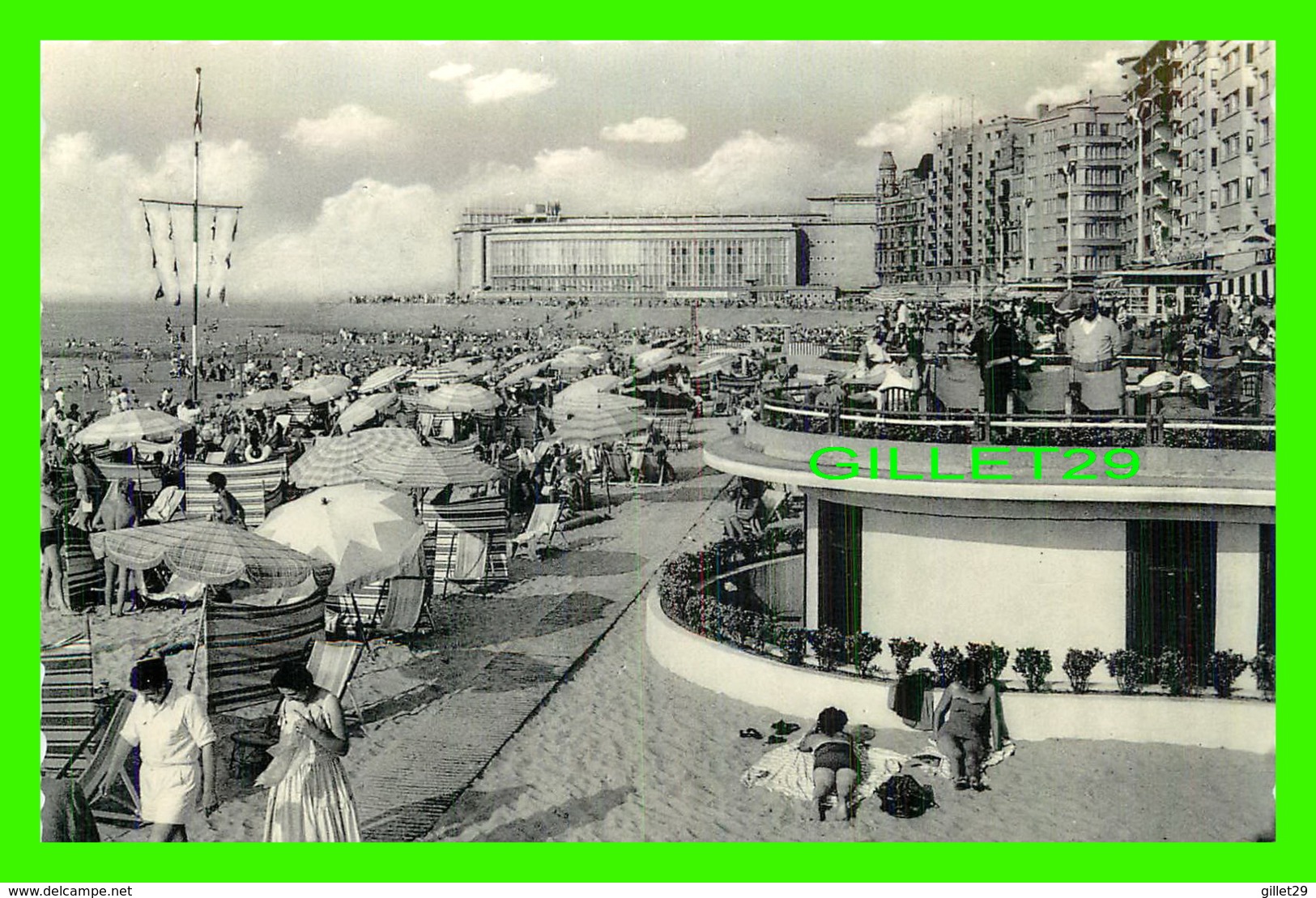 OSTENDE, BELGIQUE - LE LIDO ET LE KURSAAL - L. J. STYNEN - ANIMATED - NELS - ERN. THILL - - Oostende