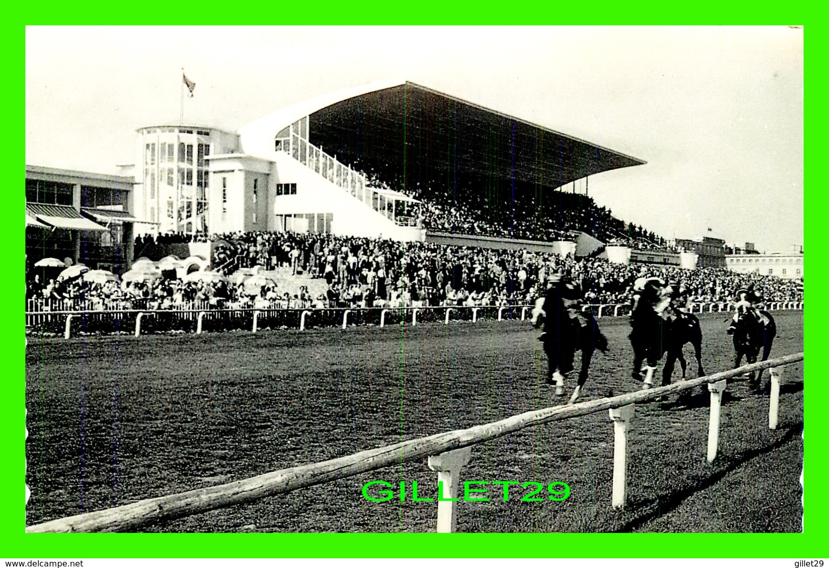 OSTENDE, BELGIQUE - HIPPODROME WELLINGTON - RENBAAN - ANIMATED - NELS - ERN. THILL - - Oostende