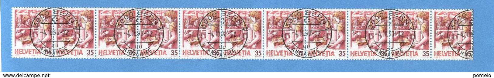 SVIZZERA -  Servizi Postali  Da 0,35 - Coil Stamps