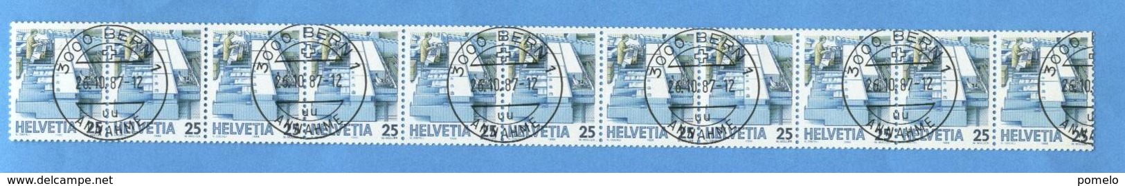 SVIZZERA -  Servizi Postali  Da 0,25 - Francobolli In Bobina