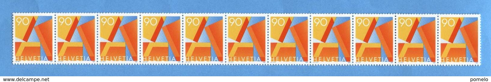 SVIZZERA -  Lettera A - Coil Stamps