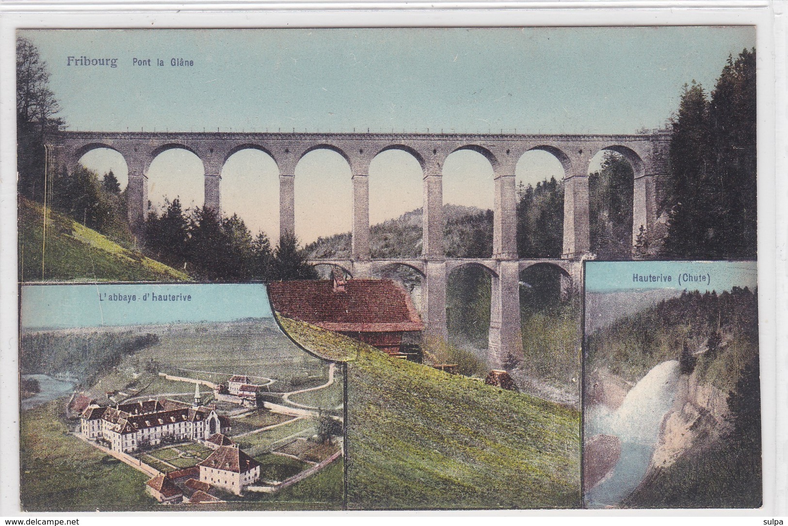 Pont De La Glâne Et Abbaye D'Hauterive - Hauterive