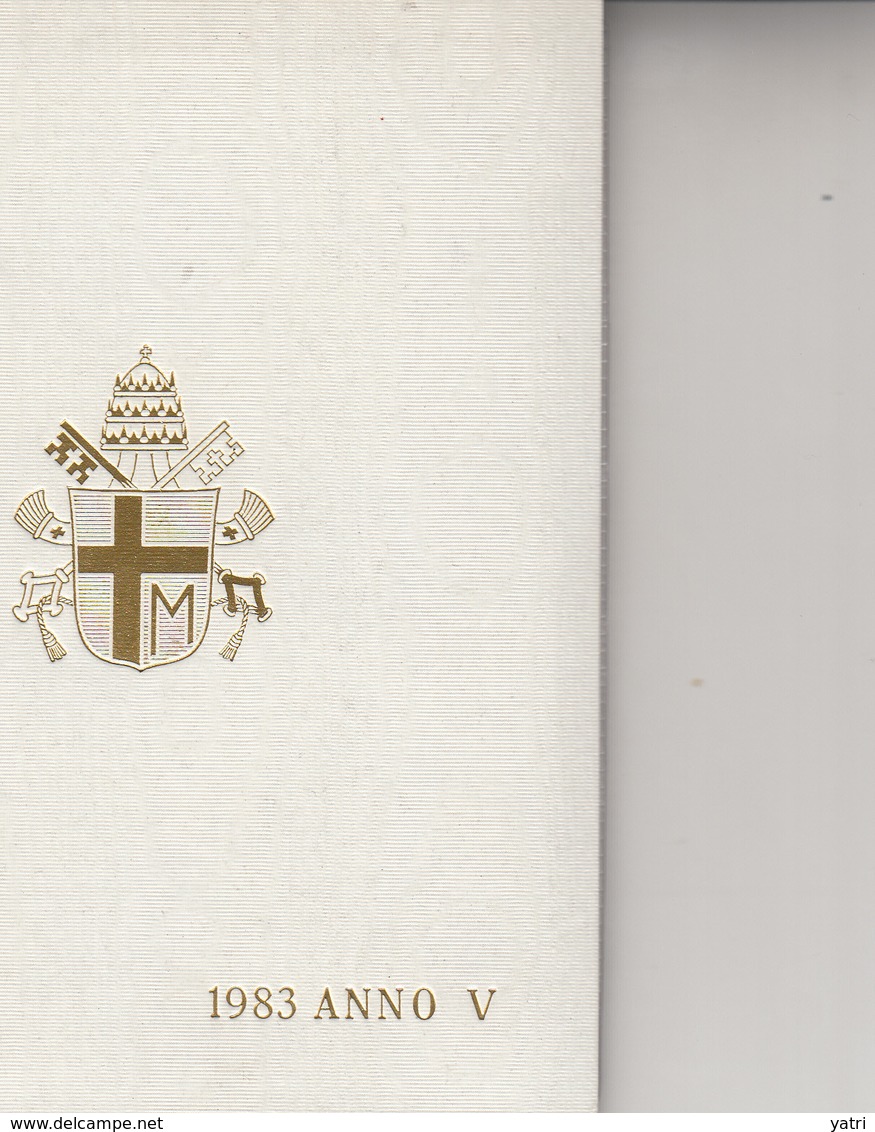 Vaticano Serie 1983 Giovanni Paolo II Anno V Serie Divisionale FDC - Vatican