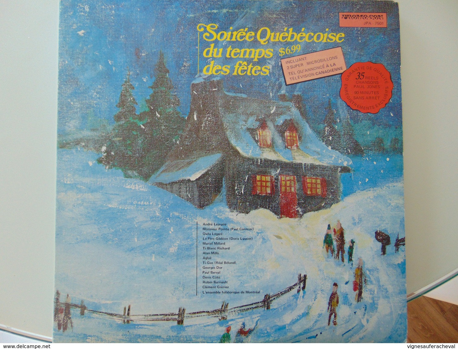 Soirée Québécoise Du Temps Des Fêtes (2 LP) - Navidad