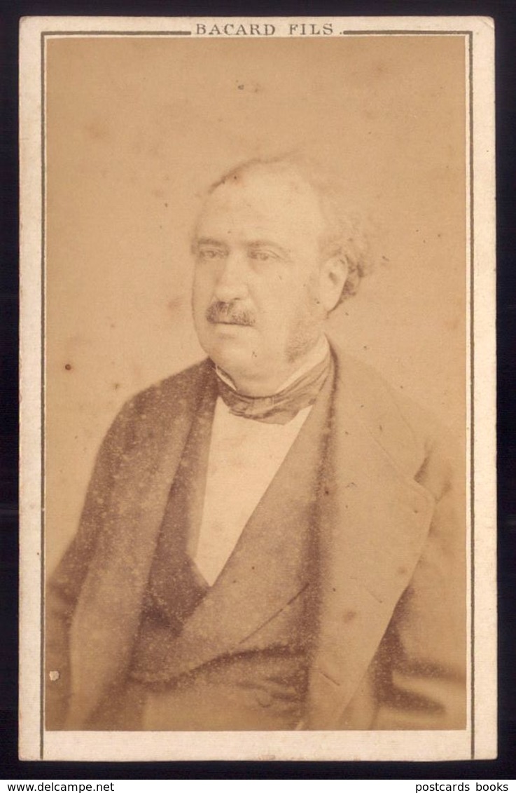 JULES SIMON French Politician MODERATE REPUBLICAN. Old Albumen CDV PHOTO 1870s FRANCE - Antiche (ante 1900)