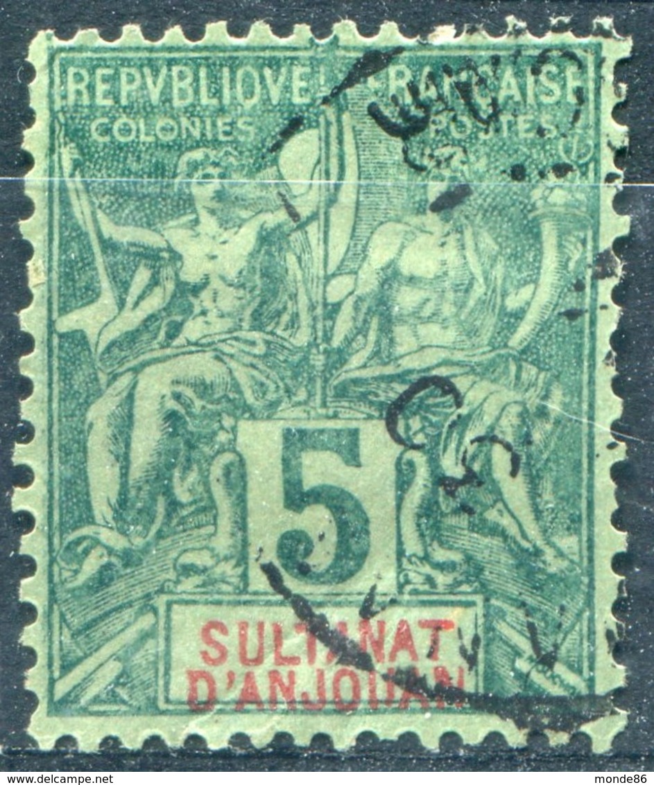 Anjouan  Y&T  N° 4 (o) - Used Stamps