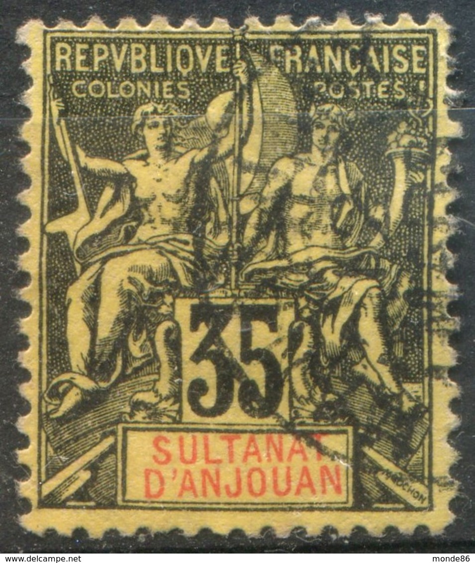 Anjouan  Y&T  N° 17 (o) - Used Stamps