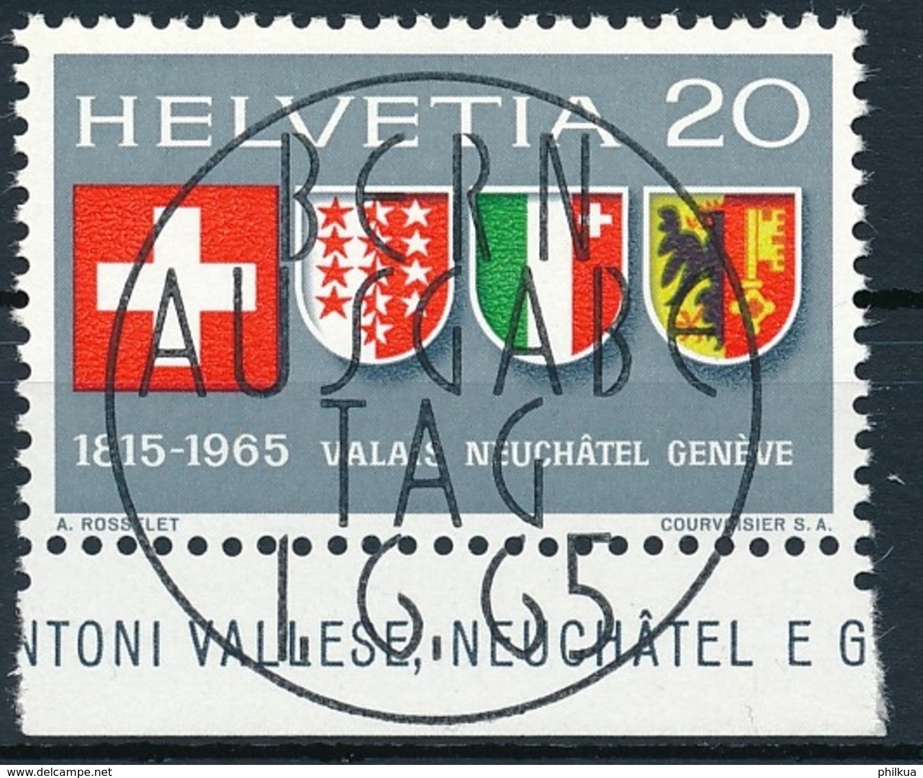 432 / 819 Mit Ersttag-Vollstempel & Gummi Kat. SBK SFr. 25.-- - Oblitérés