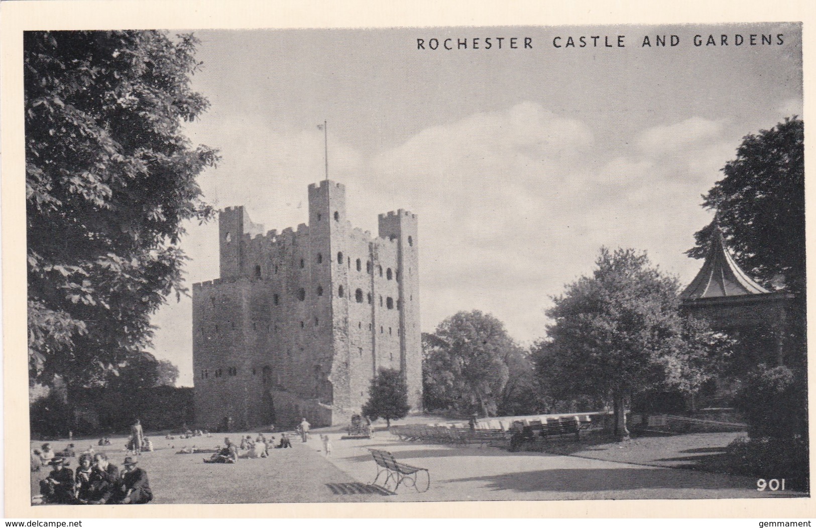 ROCHESTER - CASTLE AND GARDENS - Rochester