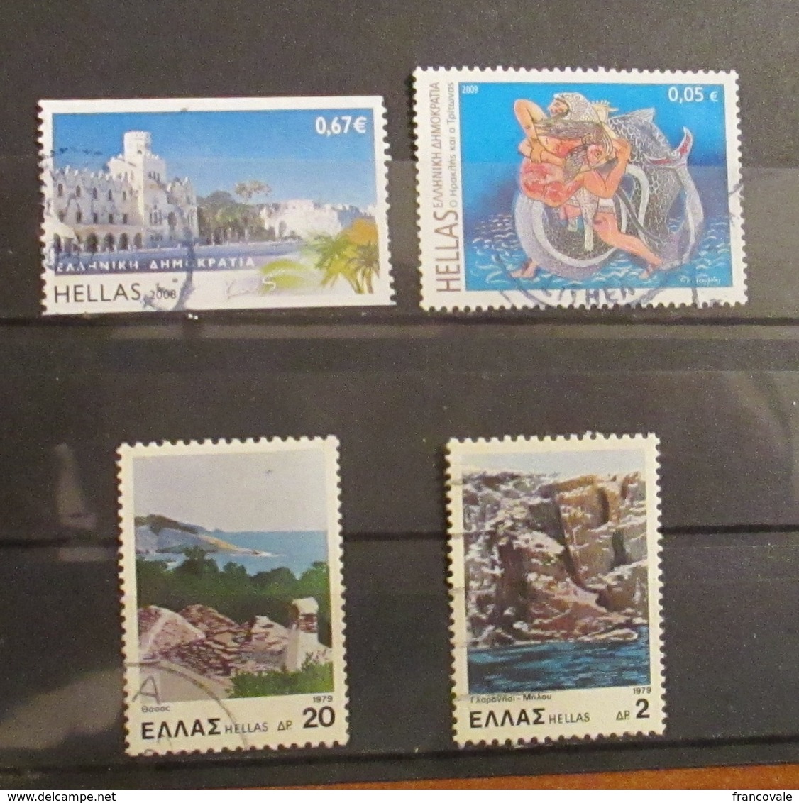 Grecia Greece 1978 - 2008 Touristic Landscapes And Mitology - Usados