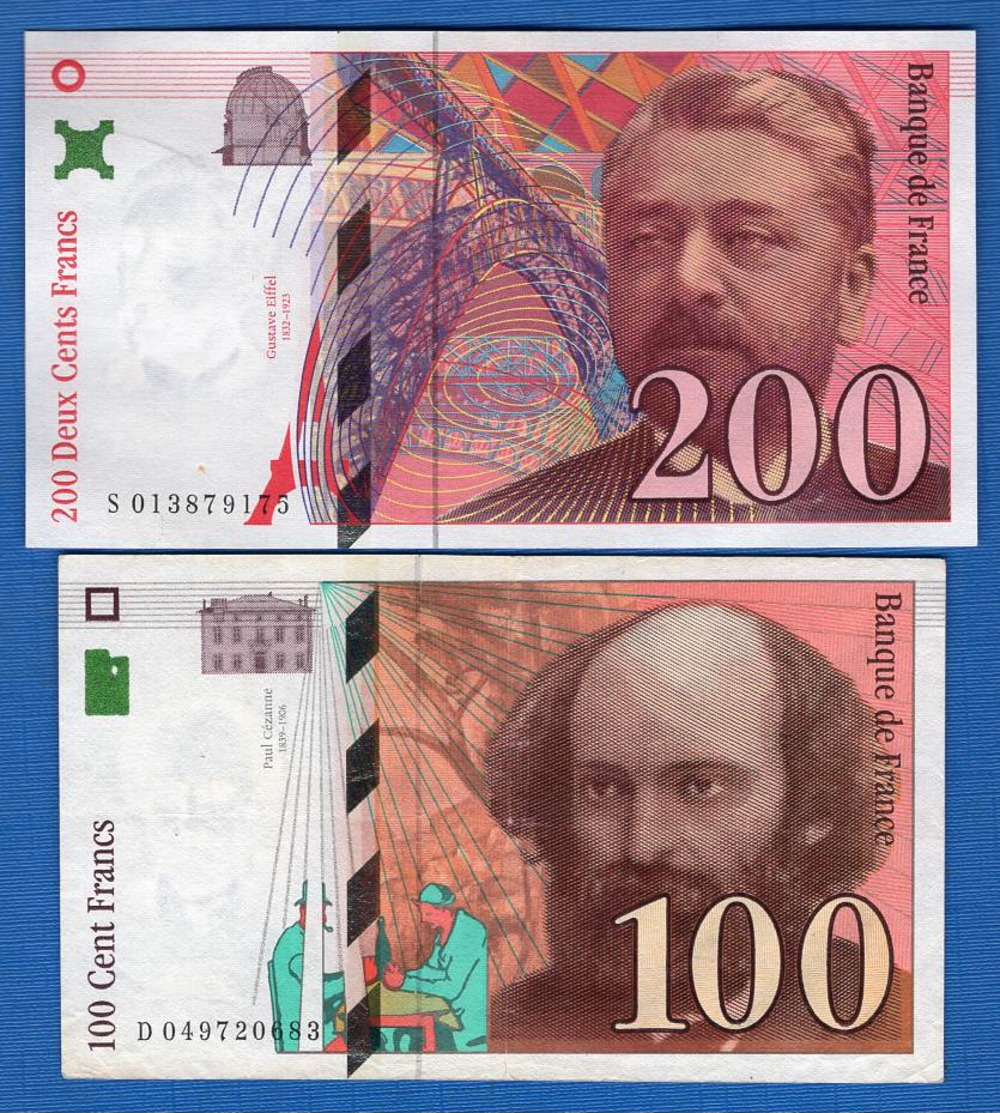 2  Billets  De  100 Fr - Non Classés