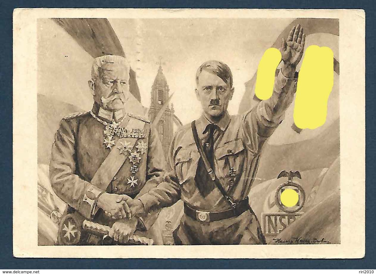 Allemagne - Hitler & Hindenburg - 1934 - Geschichte