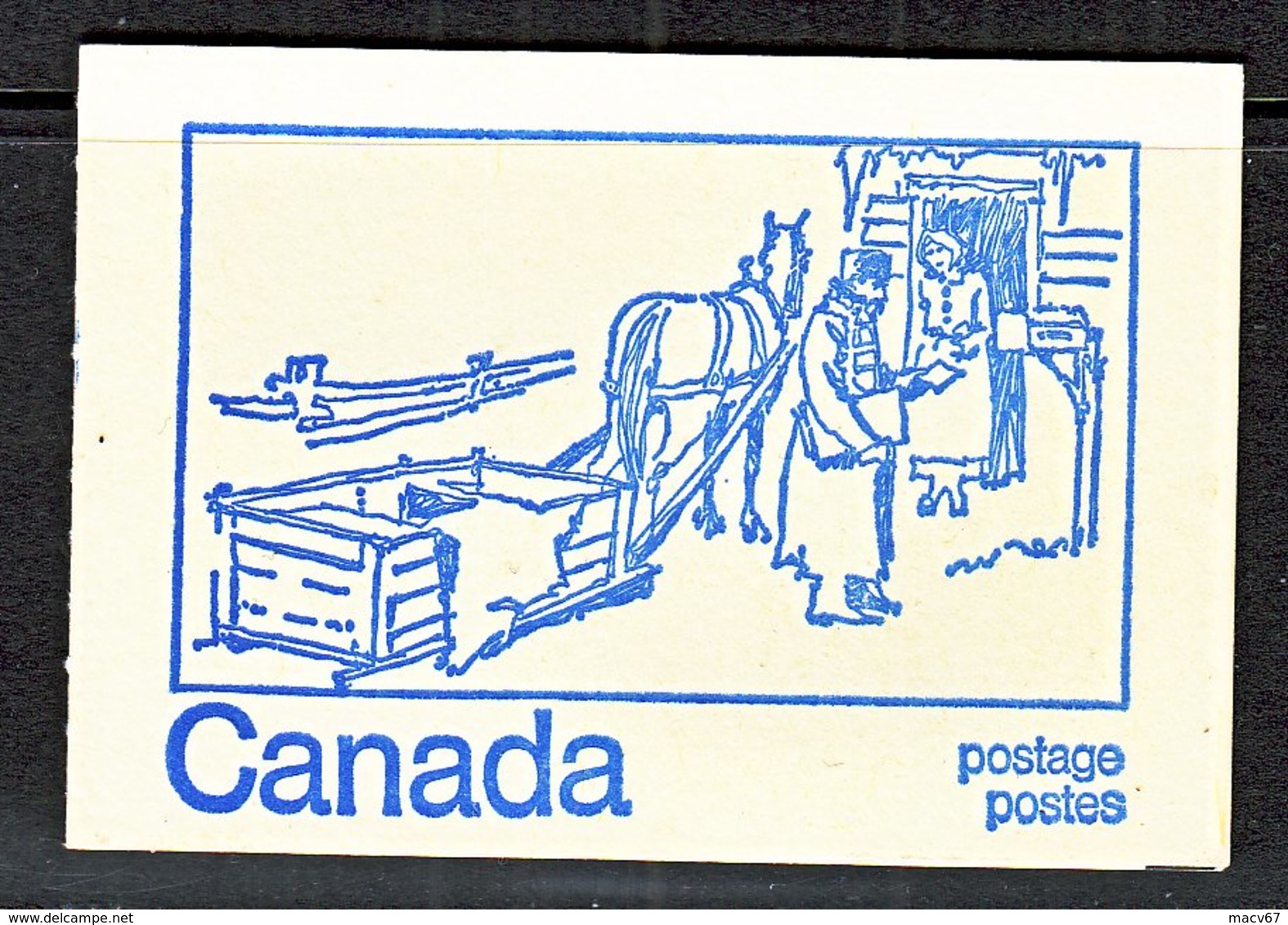 CANADA BOOKLET  EARLY POSTAL  SYSTEM   ** 2  Scans - Full Booklets