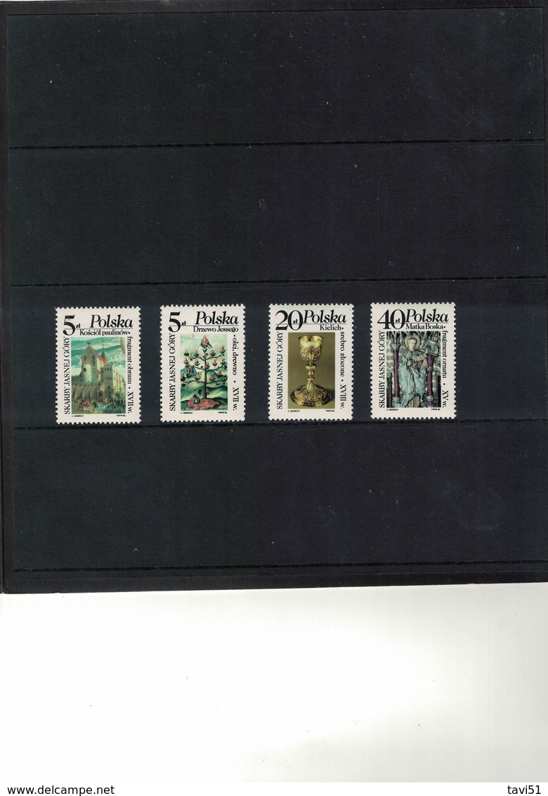 POLEN , Poland , 1986 , **, MNH , Postfrisch , Mi.Nr. 3038 - 3041 - Unused Stamps