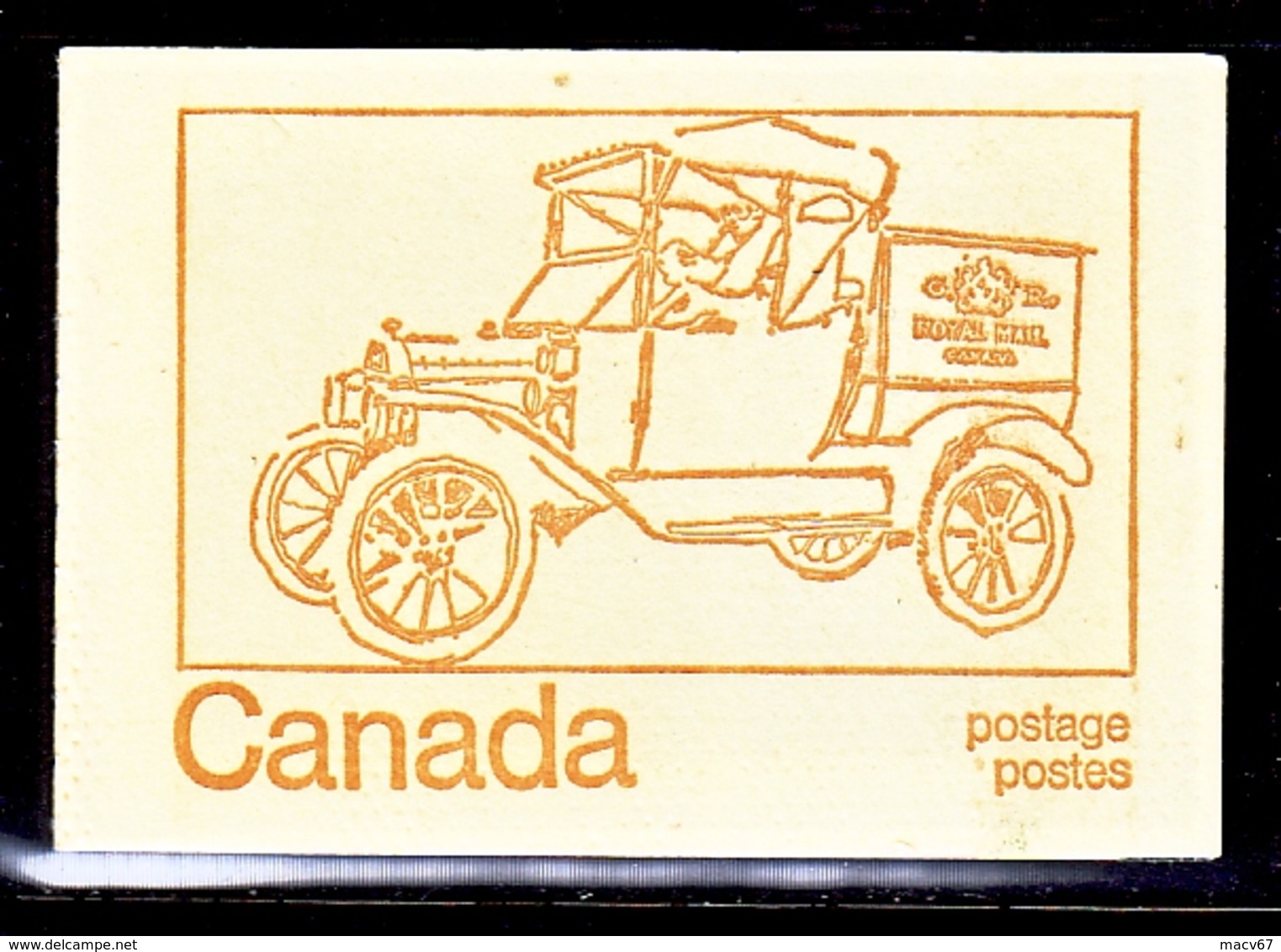 CANADA BOOKLET  EARLY POSTAL  SYSTEM   ** 2  Scans - Full Booklets