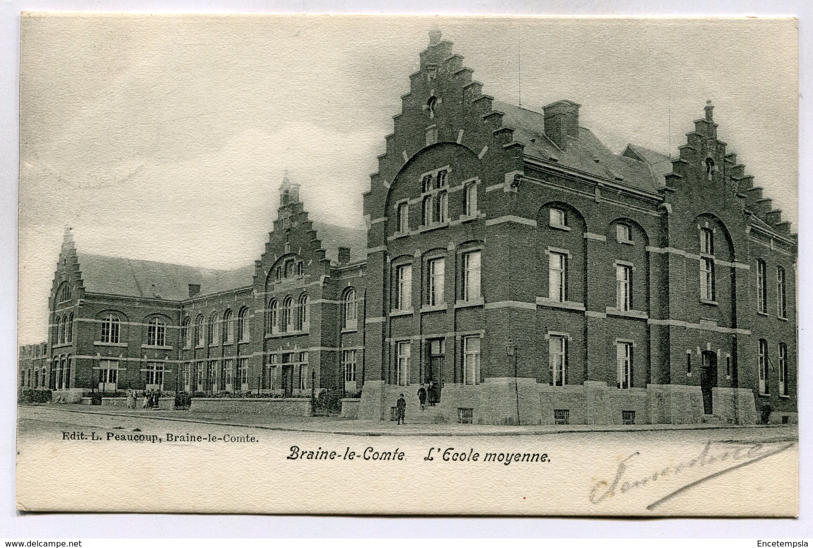 CPA - Carte Postale - Belgique - Braine Le Comte - L'Ecole Moyenne - 1903 (DD7207) - Braine-le-Comte