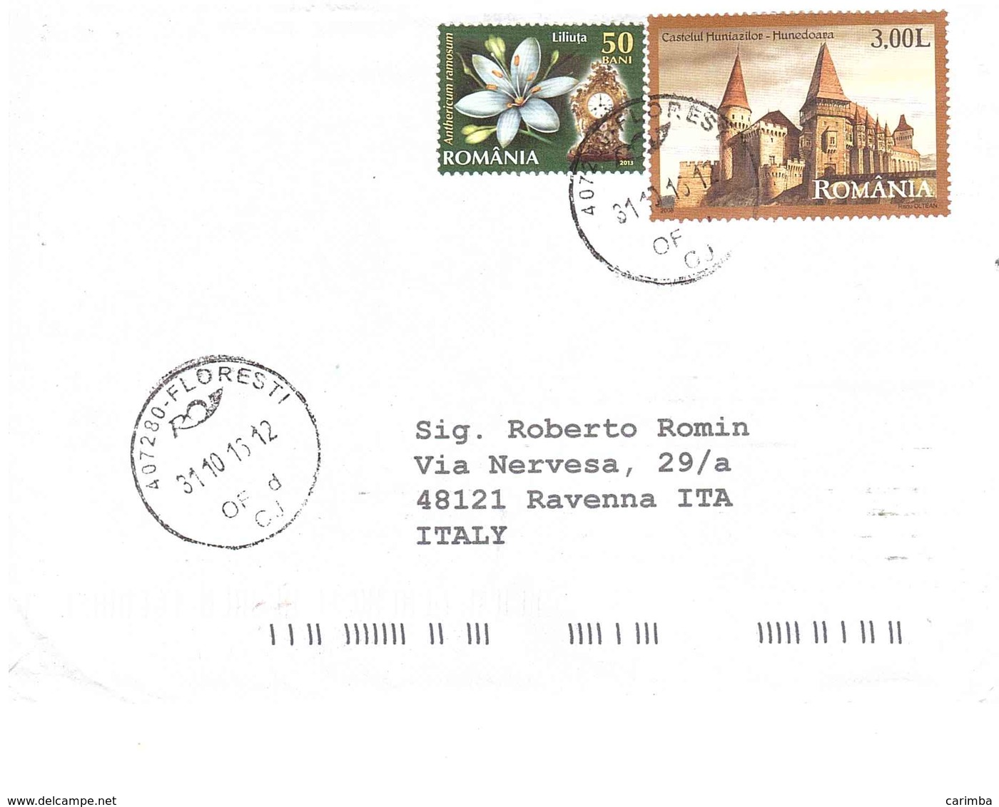 LETTERA X ITALY - Storia Postale