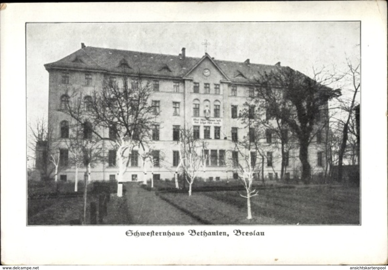 Cp Wrocław Breslau Schlesien, Schwesternhaus Bethanien - Schlesien