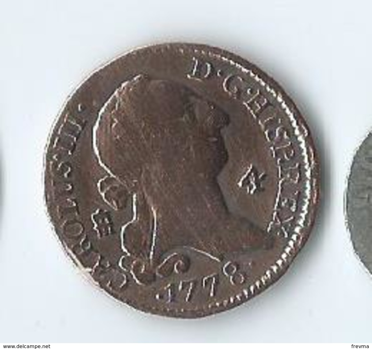 4 Maravedis Charles IIII 1777 Ségovie - Provincial Currencies