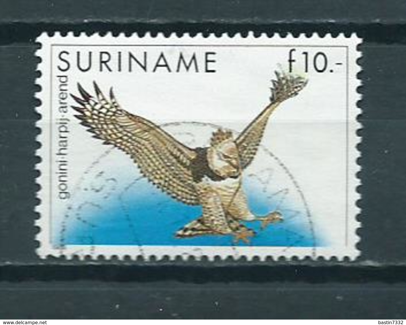 1986 Suriname Birds,oiseaux,vogel F10 Used/gebruikt/oblitere - Surinam
