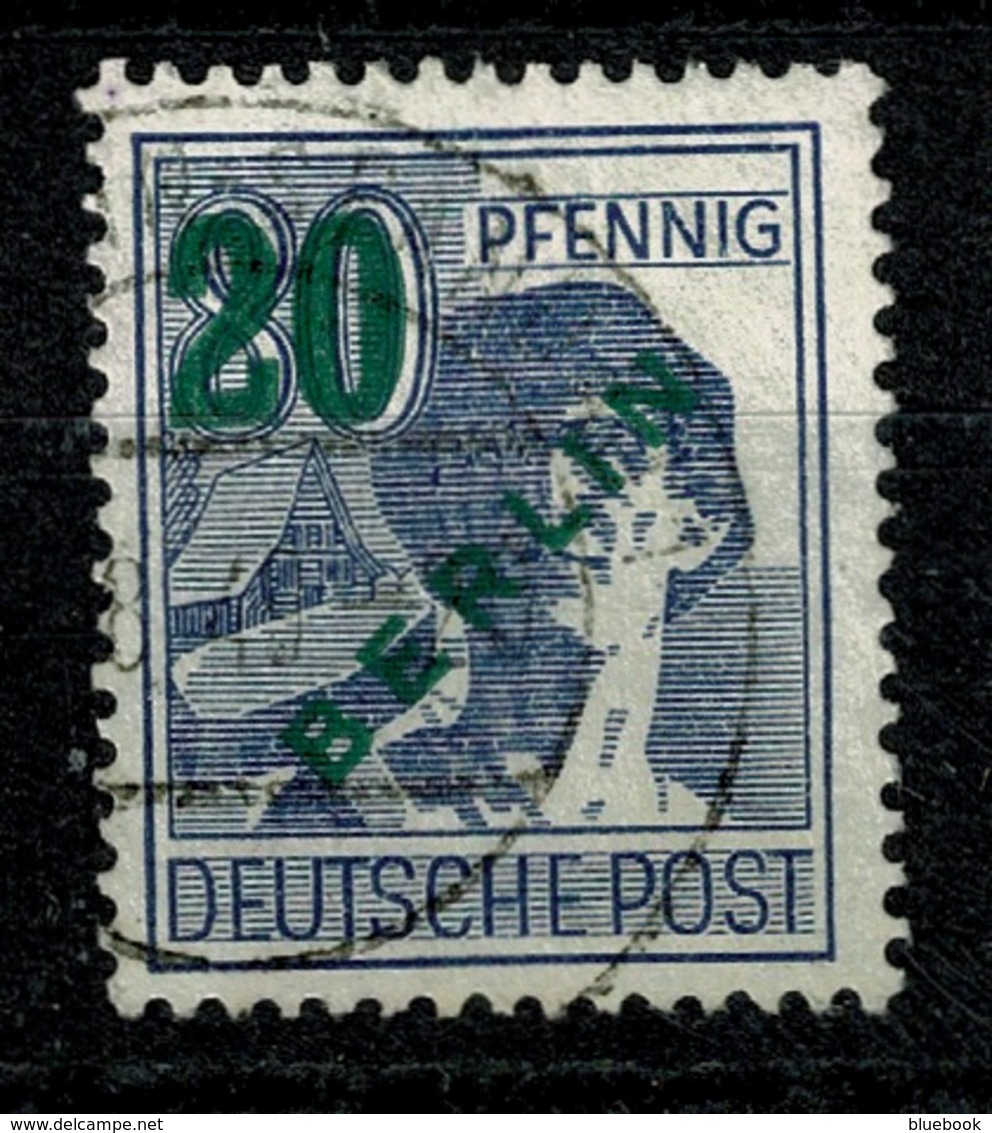 Ref 1270 - 1949 Germany Berlin SG B66 - Pictorial 20pf On 80pf - Fine Used Stamp Cat £23+ - Used Stamps