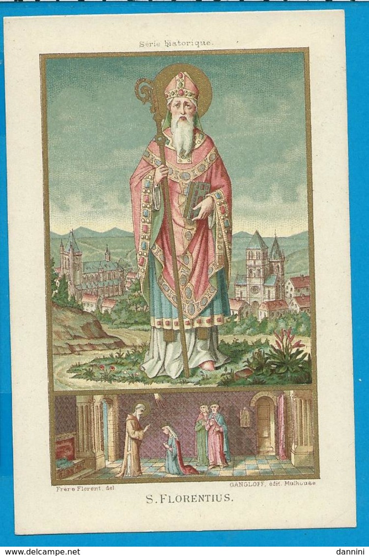 Holycard    St. Florentinus - Images Religieuses