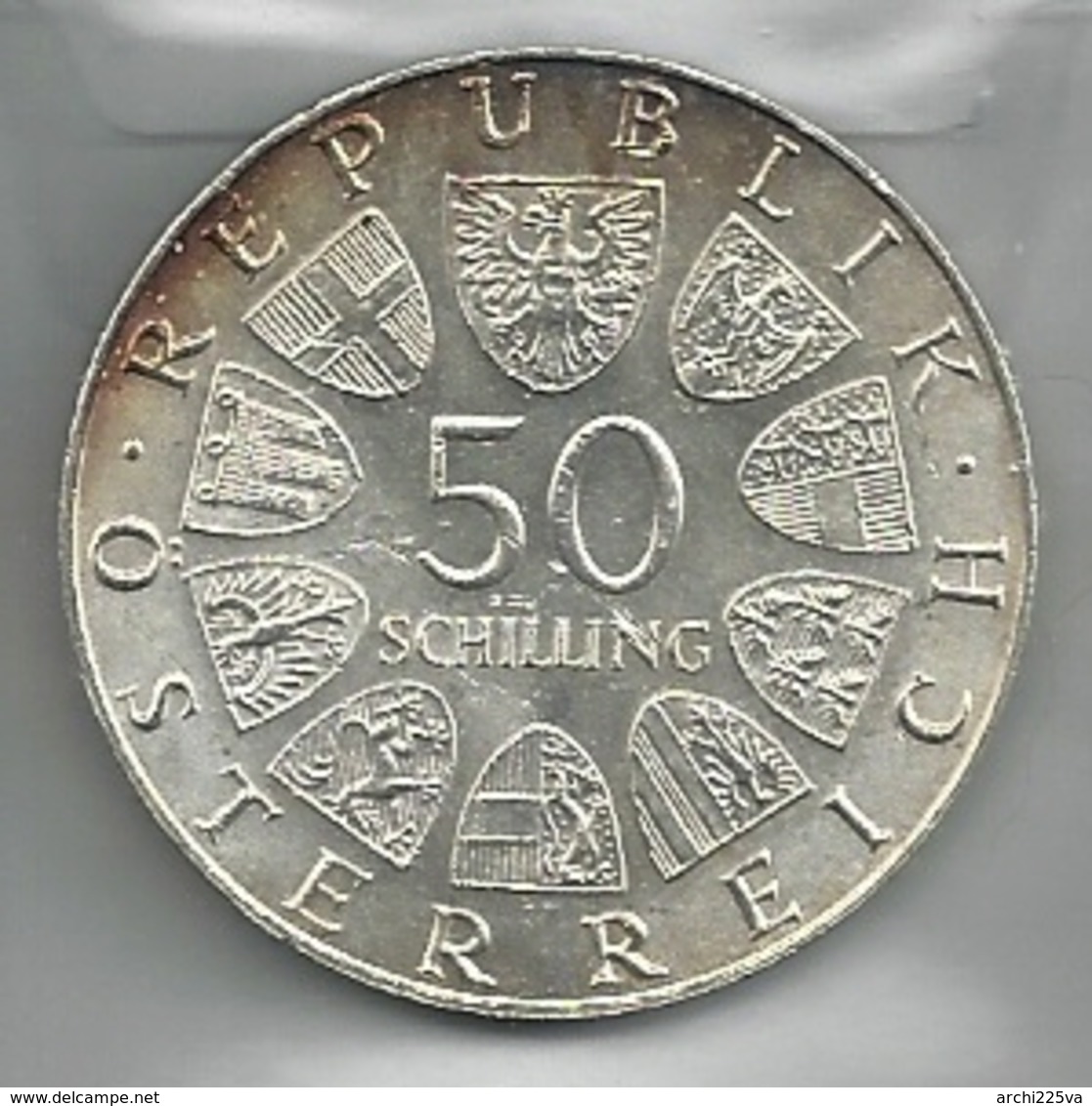 AUSTRIA 1972 - SALIZBURG - 50 Schilling SPL / FDC - Argento / Argent / Silver - Confezione In Bustina - Austria