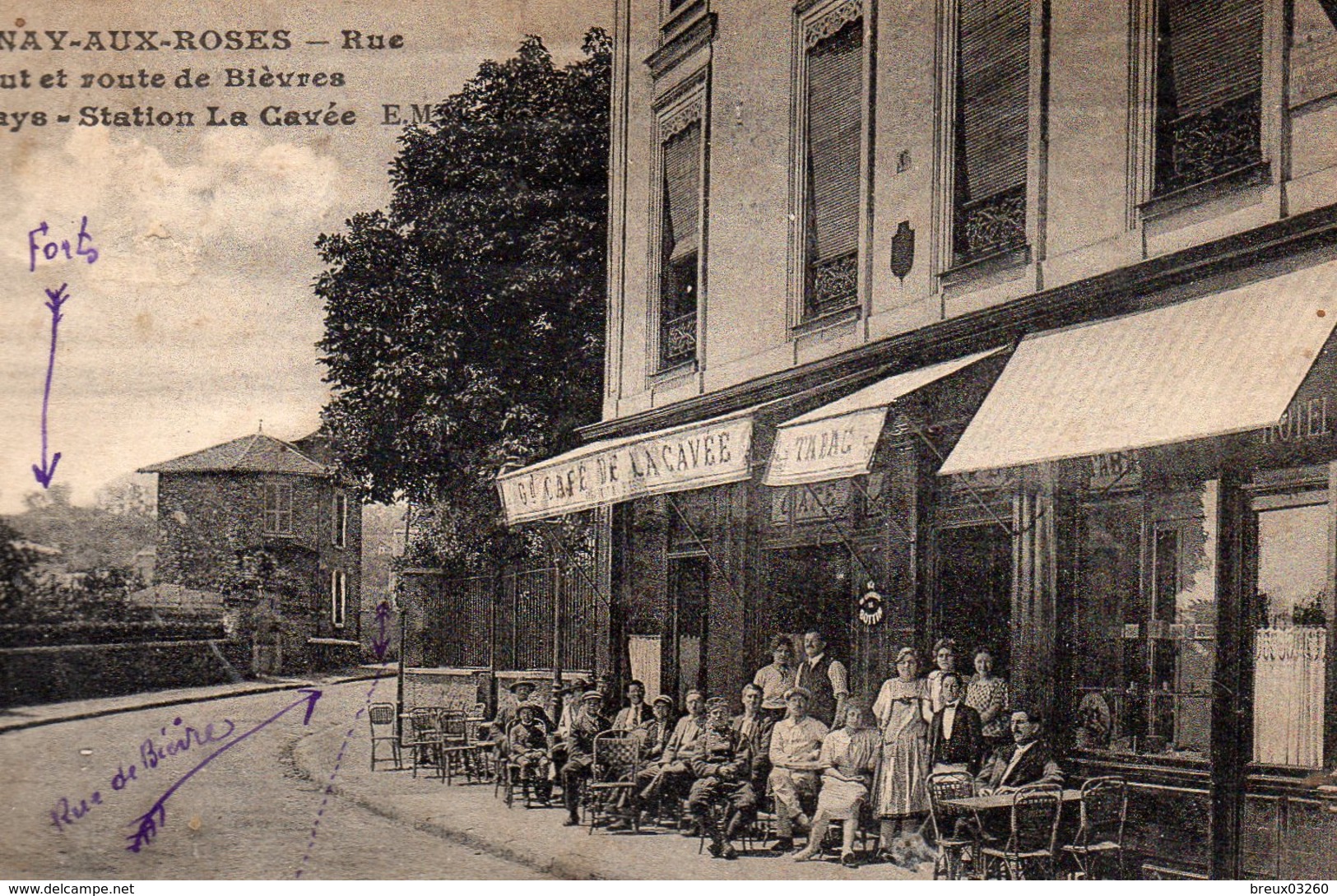 CP- FONTENAY Aux ROSES -  Rue Boucicaut- - Fontenay Aux Roses