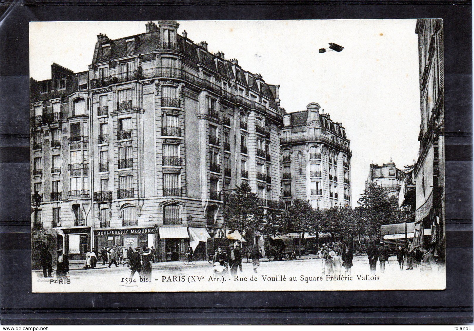 Paris - Rue De Vouillé Au Square Frédéric Vallois - Arrondissement: 15