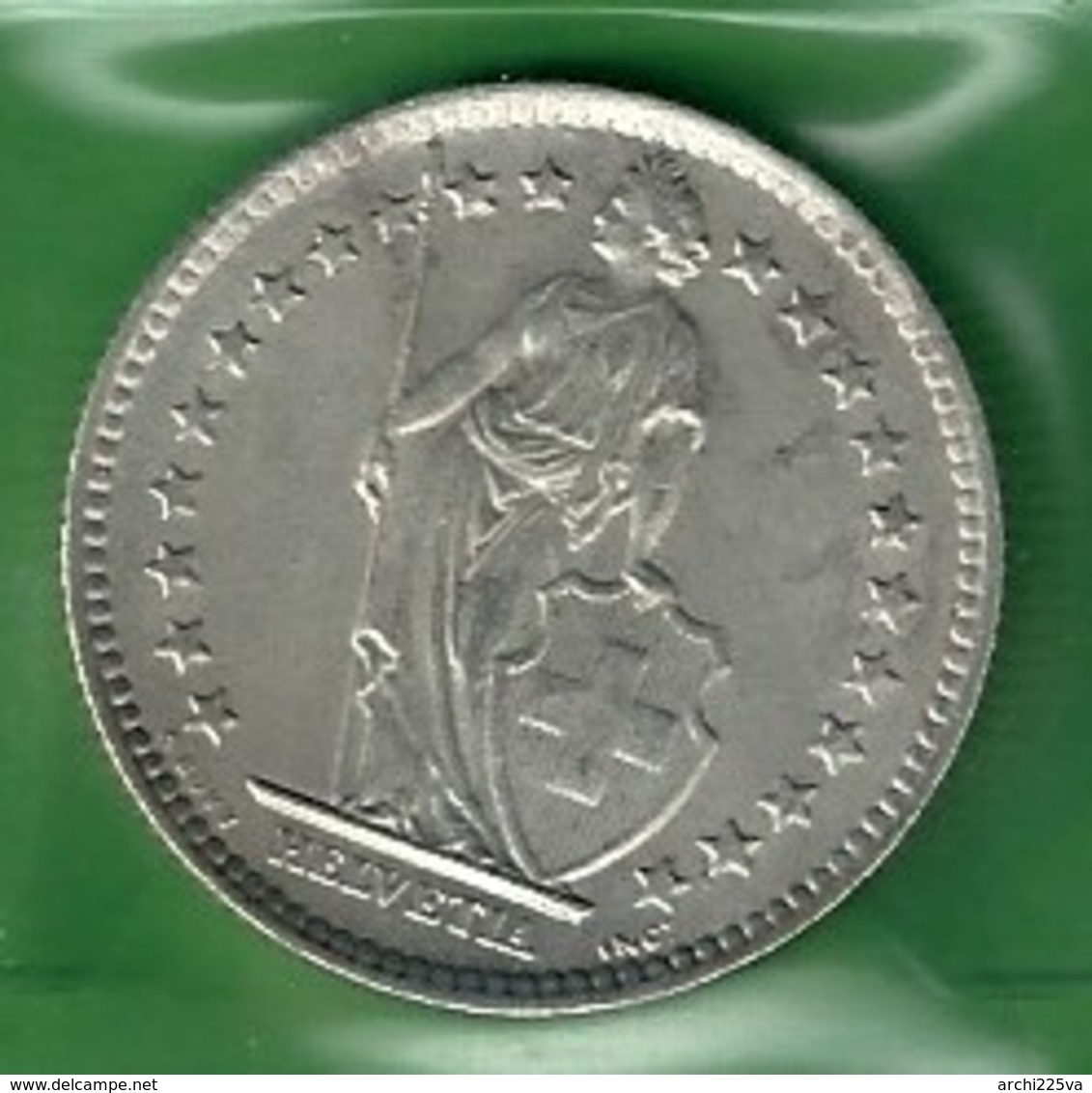 SVIZZERA 1963 - Helvetia - 2 Fr / CHF - SPL / FDC  - Argento / Argent / Silver - Confezione In Bustina - Altri & Non Classificati