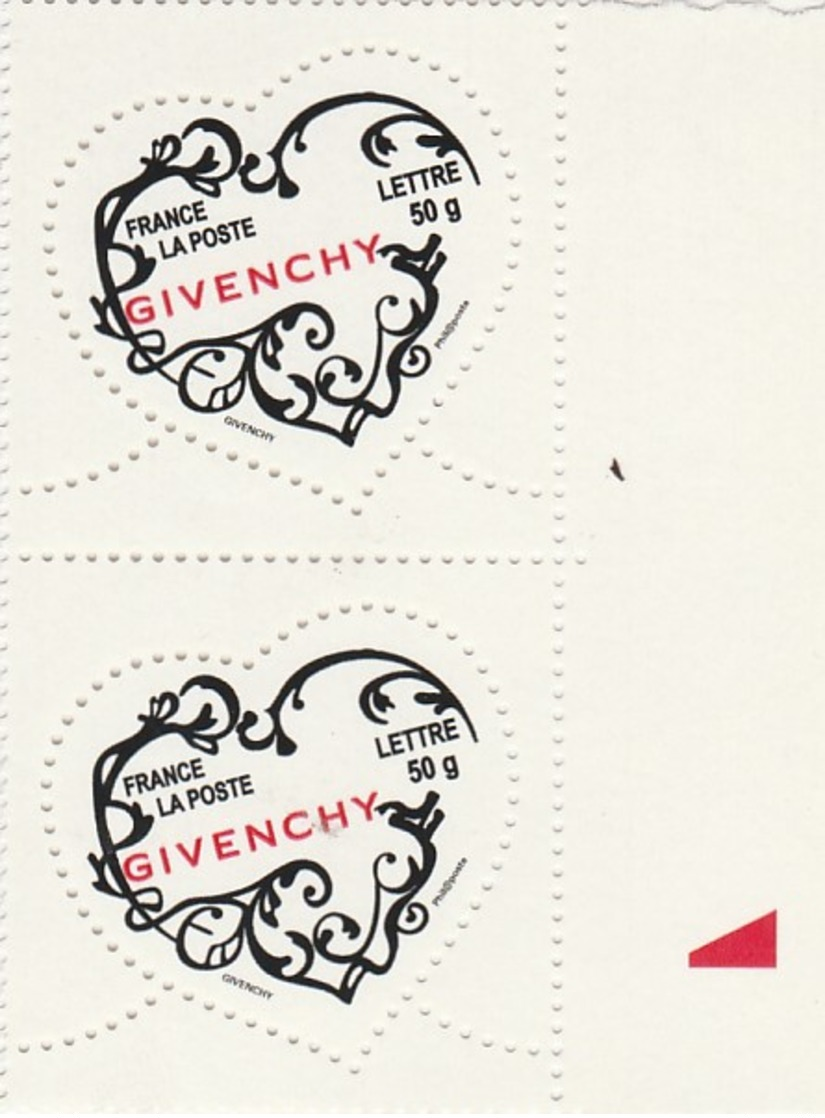 FRANCE 2007 N°3999** COEUR BLANC De GIVENCHY LA PAIRE   BDF - Unused Stamps
