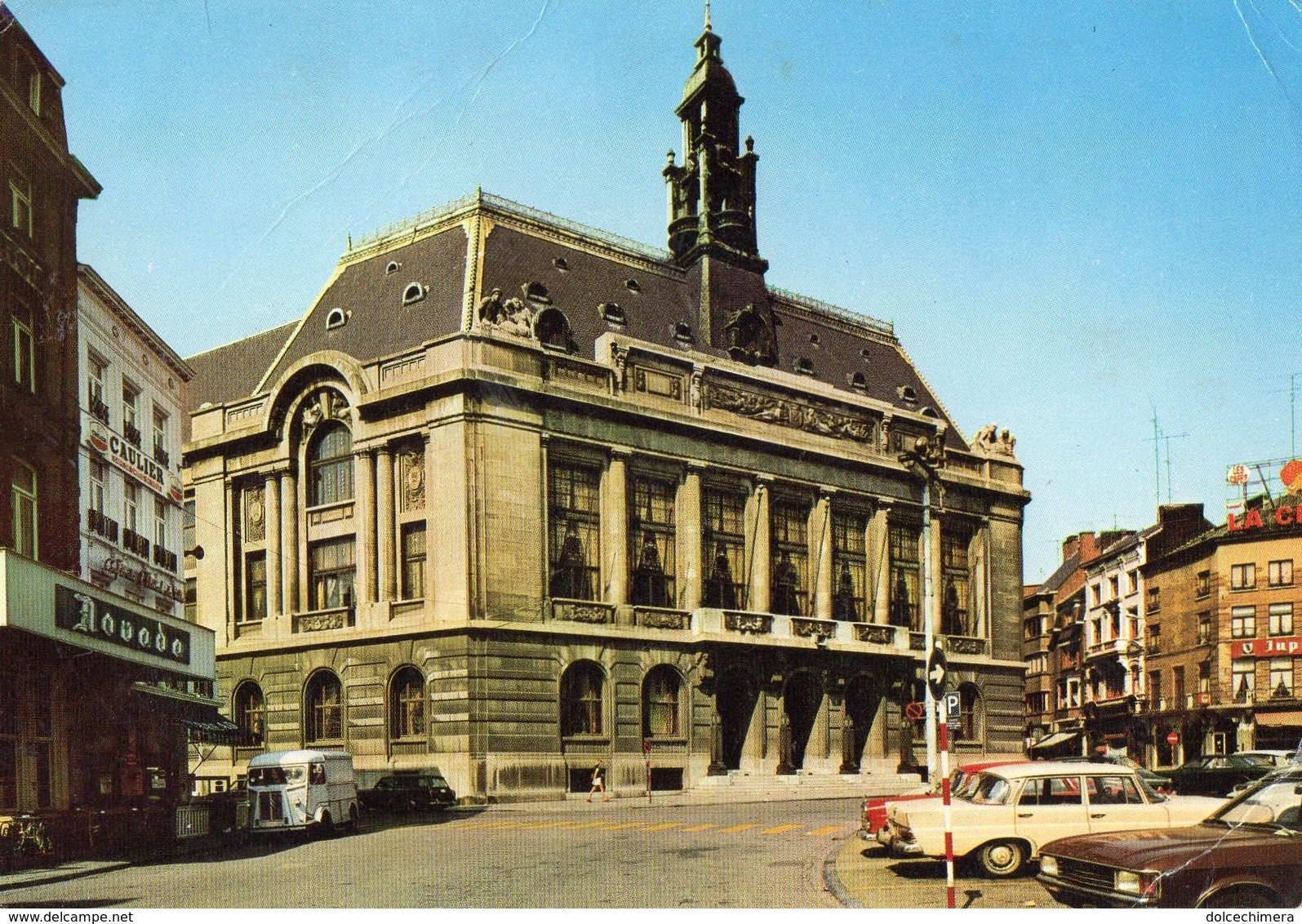 BELGIO-CHARLEROI-HOTEL DE VILLE-AUTO-FURGONE - Altri & Non Classificati