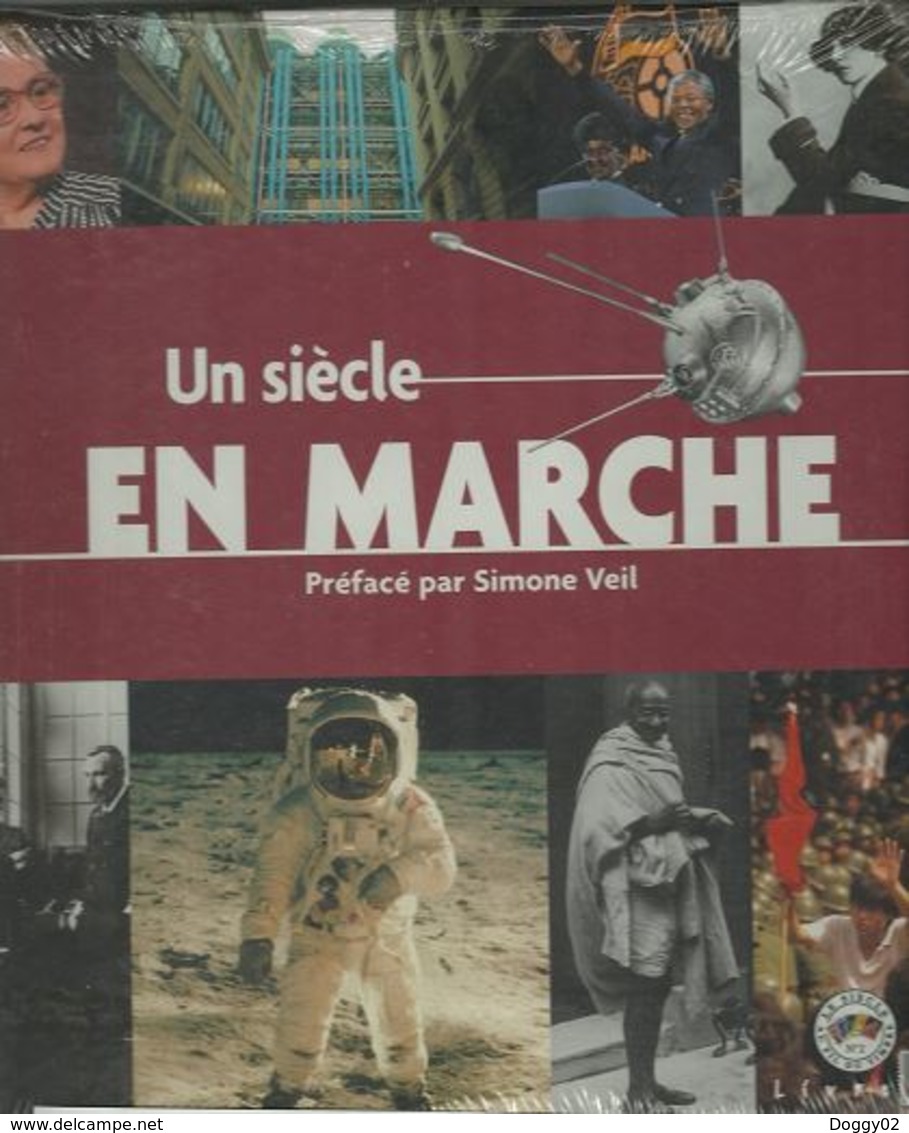 Album Livre Timbré Un Siècle En Marche - Collectors